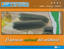 Tablet Screenshot of lasnorias.com